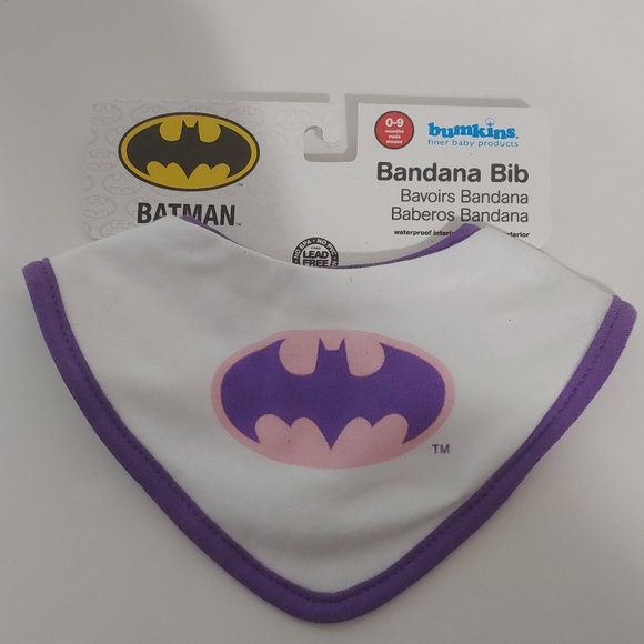 Bumkins DC Comics Bandana Bib

Girl set of three - - Picture 7 of 8